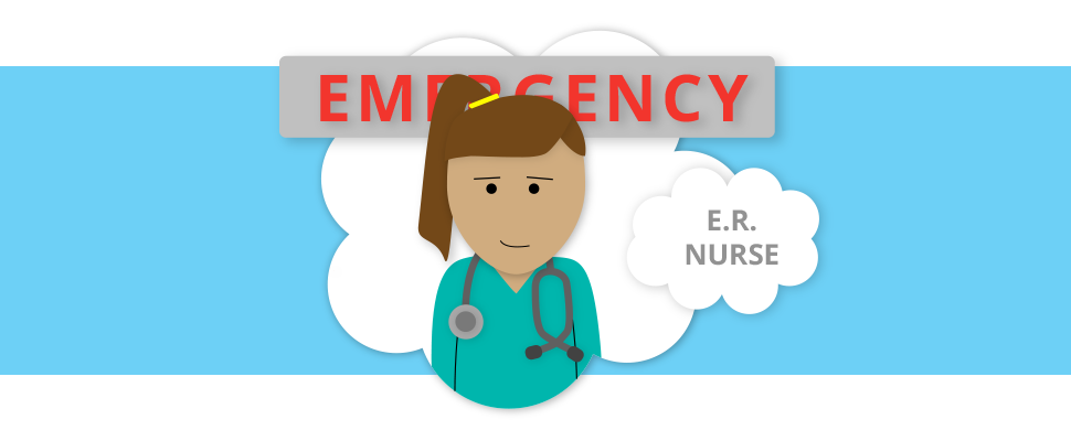 emergency room nurse clipart